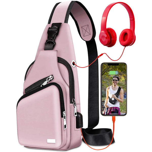 Codoule Sling Shoulder Bag Crossbody Backpack for Men Women Hiking Daypack Multipurpose Cross Body